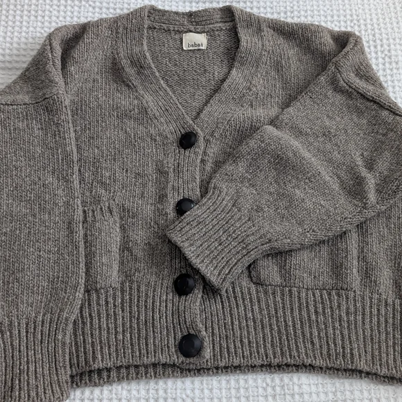 Babaa No17 Cardigan Dark Mist - Picture 4 of 4